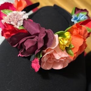Headband floral frida khalo